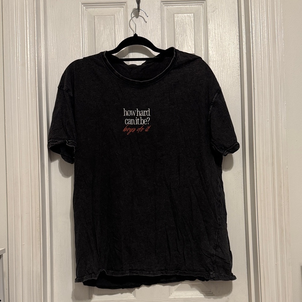 How hard can it be? Boys do it tee